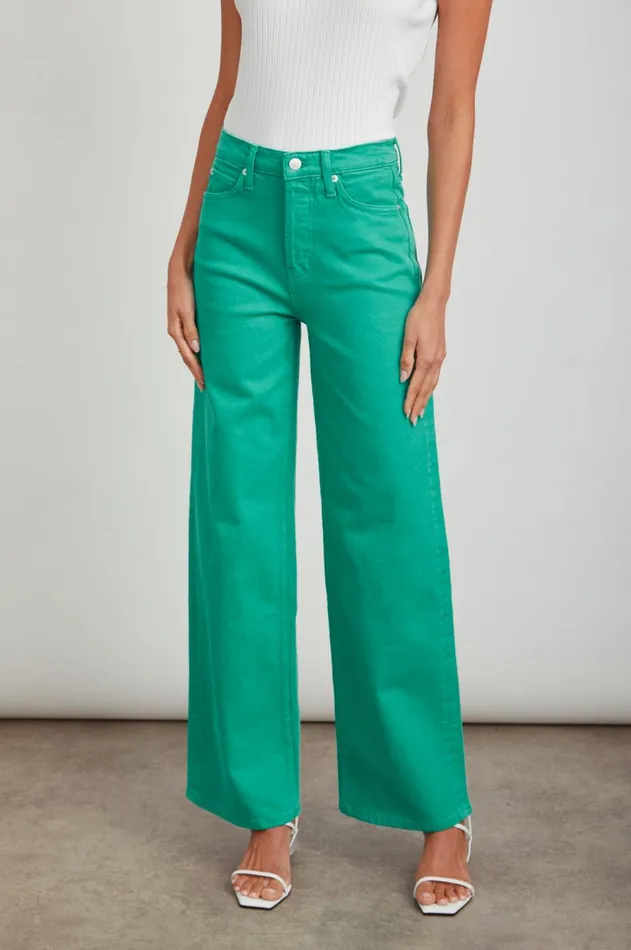 Denim Women Rails Getty Wide Leg Emerald