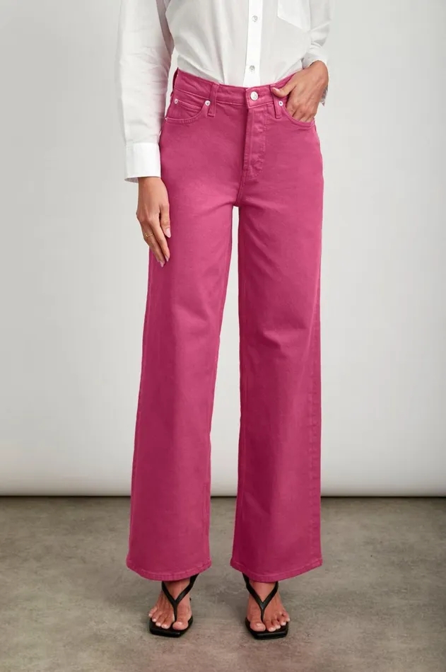 Denim Women Rails Getty Wide Leg Hibiscus