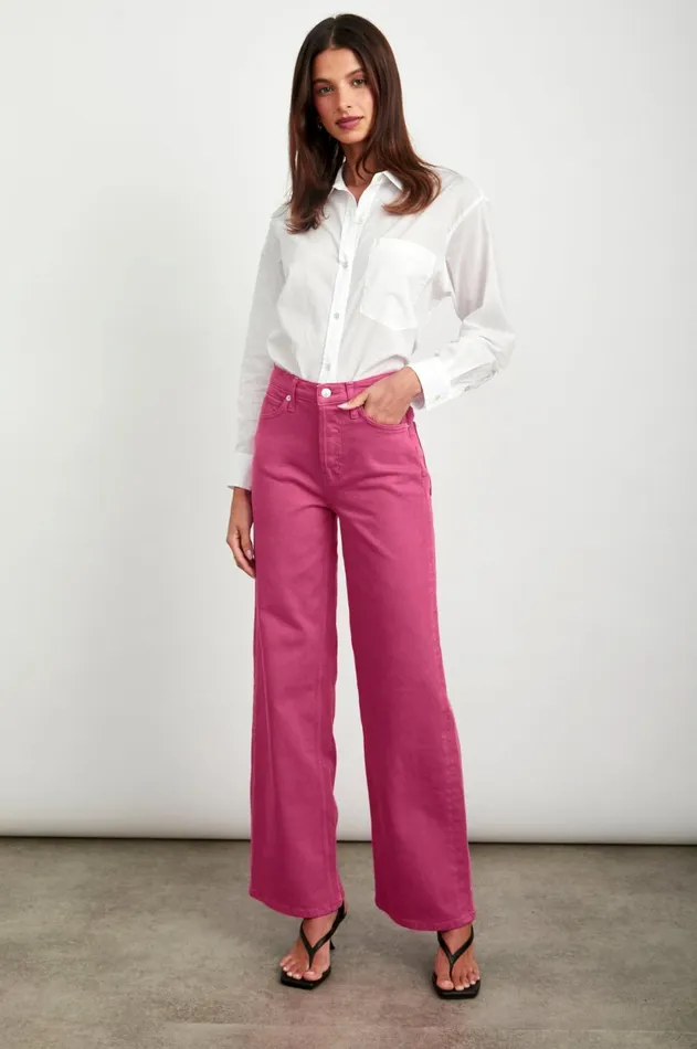 Denim Women Rails Getty Wide Leg Hibiscus