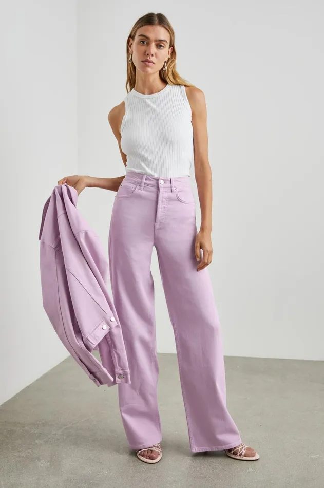 Denim Women Rails Getty Wide Leg Lilac
