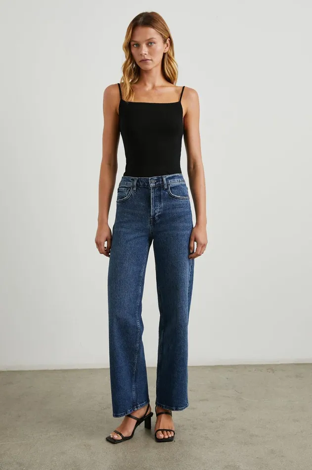 Denim Women Rails Getty Wide Leg Moonlit Ocean