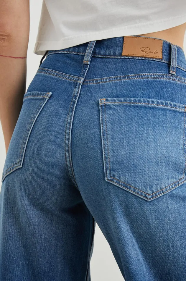 Denim Women Rails Getty Wide Leg Tidal Wave