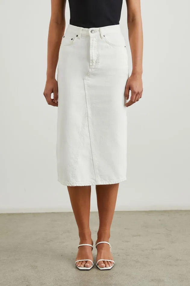 Denim Women Rails Highland Skirt Ecru