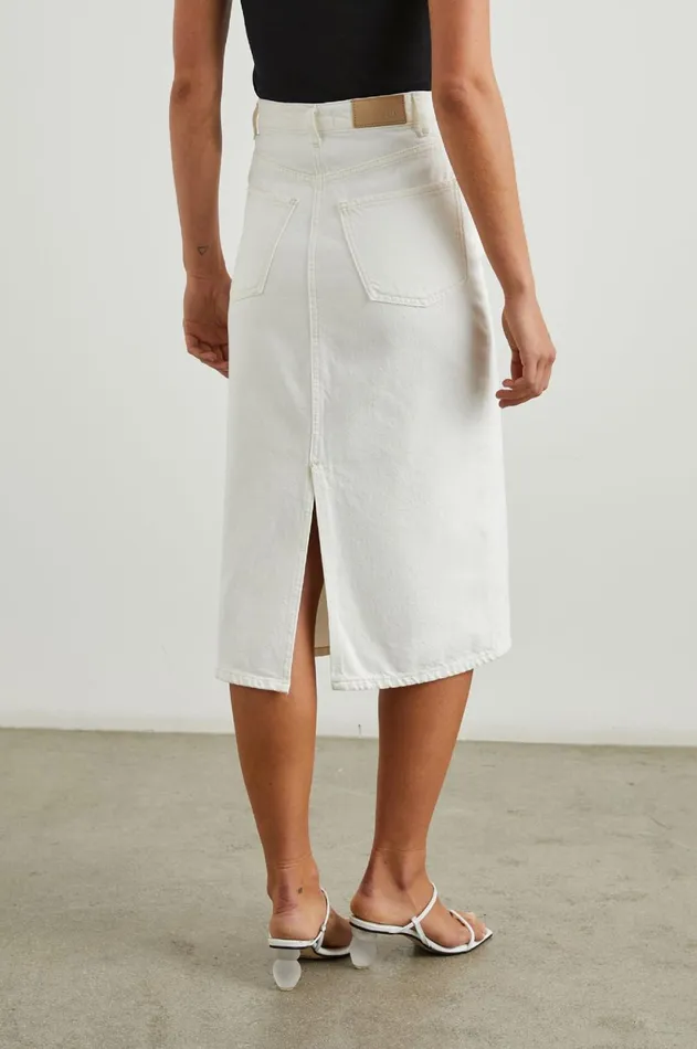 Denim Women Rails Highland Skirt Ecru