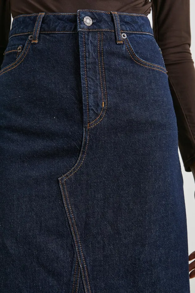 Denim Women Rails Highland Skirt Midnight Blues