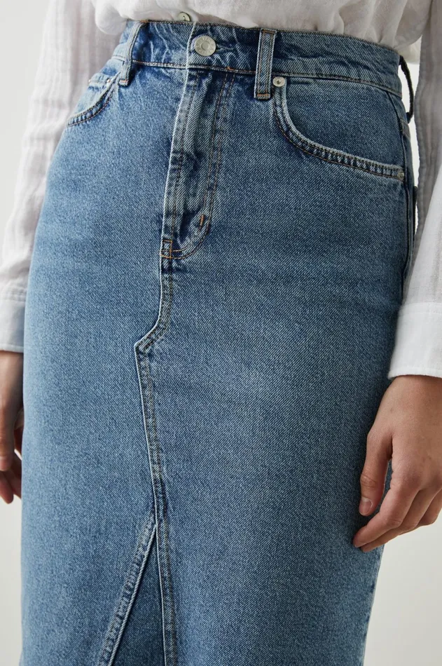 Denim Women Rails Highland Skirt Vintage Sapphire