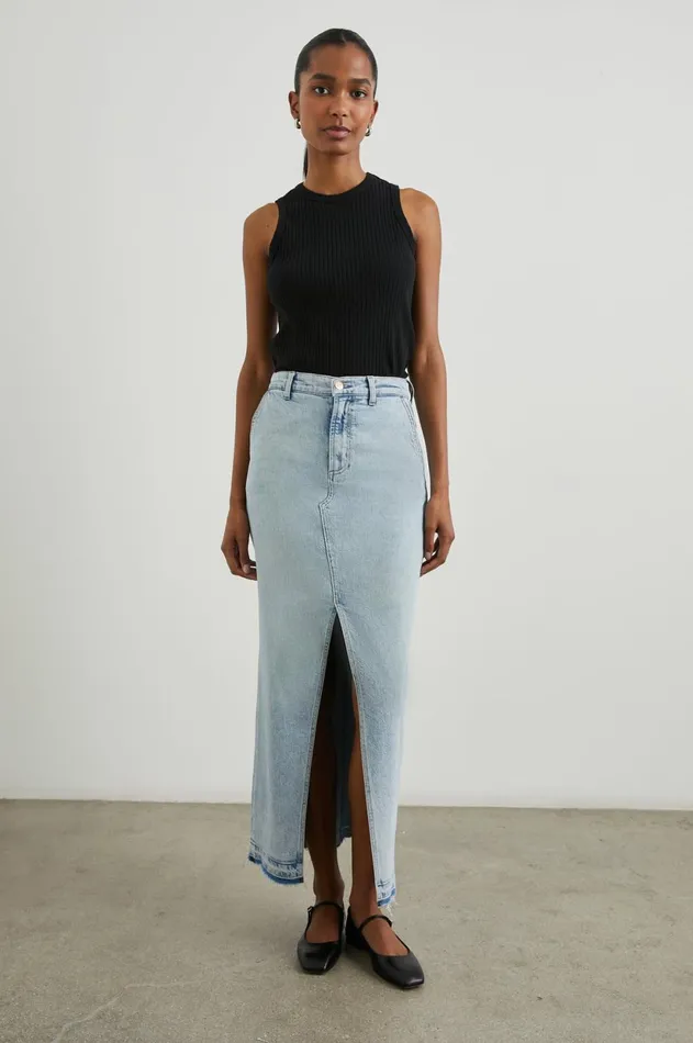 Denim Women Rails Manhattan Skirt Reef Let Down Hem