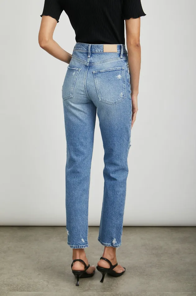 Denim Women Rails Melrose Slim Arctic Distress