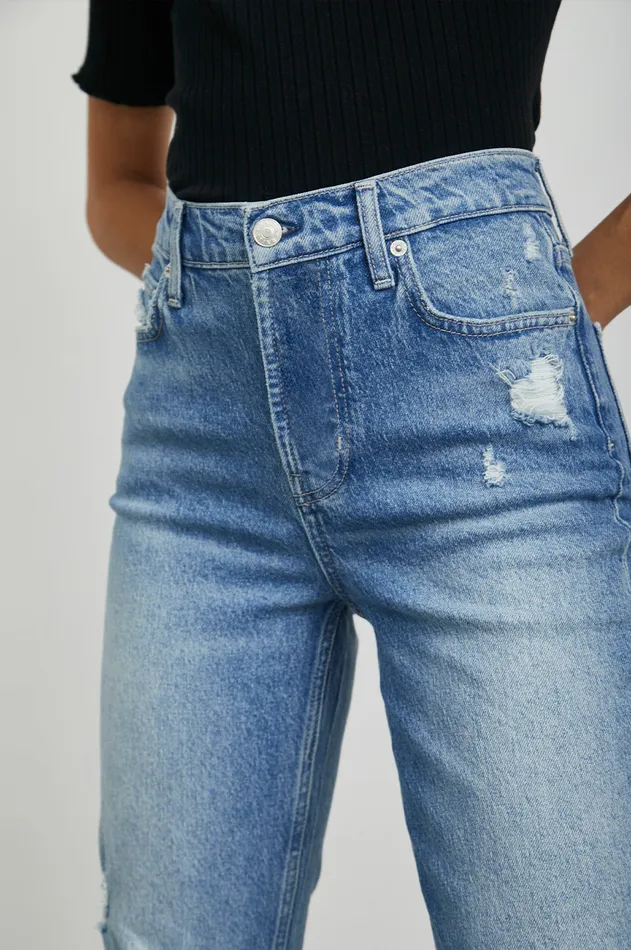 Denim Women Rails Melrose Slim Arctic Distress