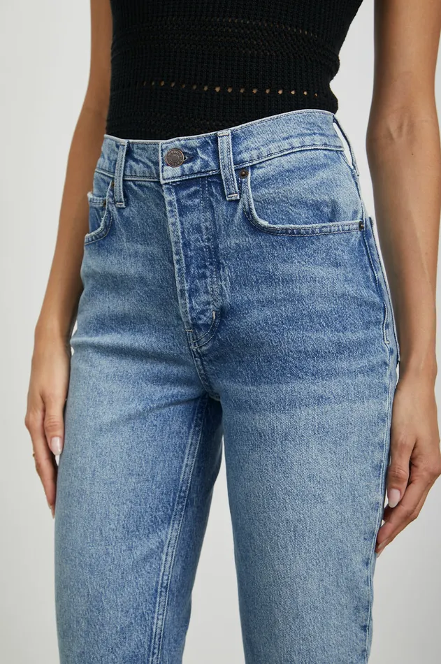 Denim Women Rails Melrose Slim Geranium