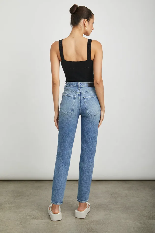 Denim Women Rails Melrose Slim Geranium