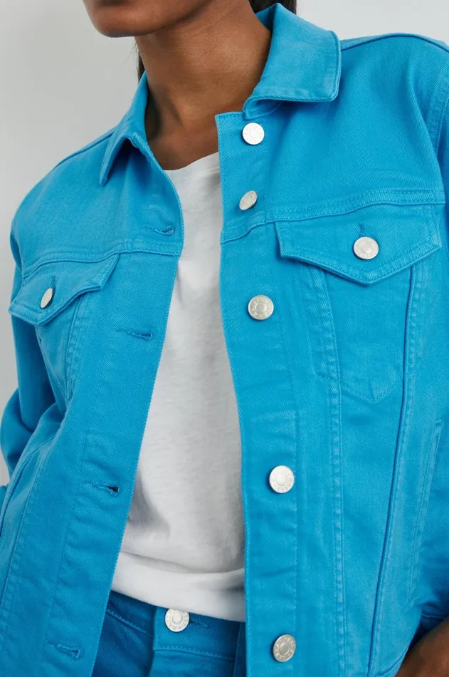 Denim Women Rails Mulholland Jacket Aquarius