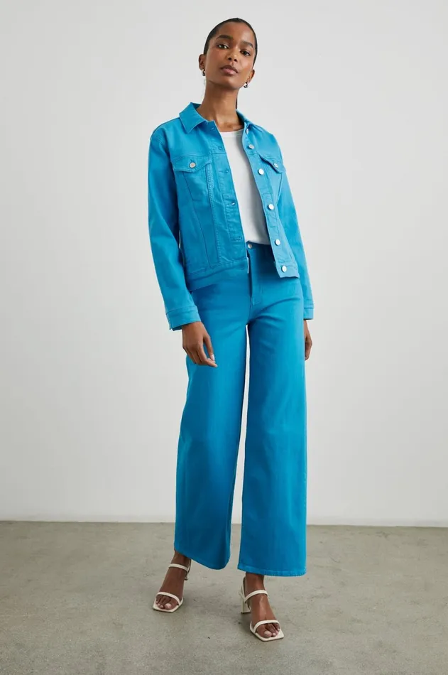 Denim Women Rails Mulholland Jacket Aquarius