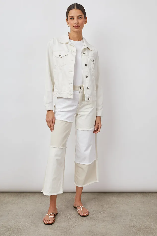 Denim Women Rails Mulholland Jacket Ecru