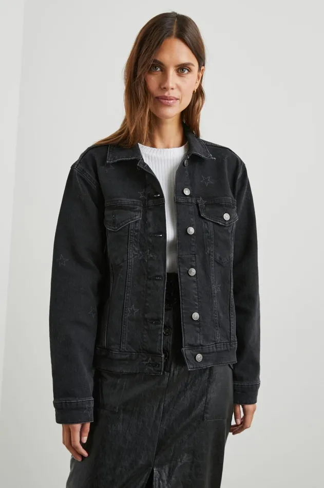 Denim Women Rails Mulholland Jacket Fallen Star