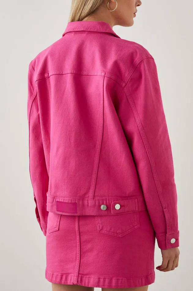 Denim Women Rails Mulholland Jacket Hibiscus