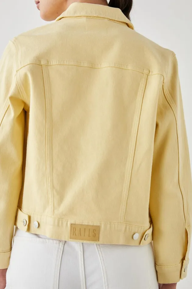 Denim Women Rails Mulholland Jacket Lemon Drop