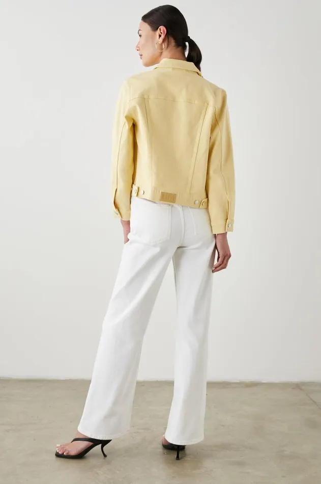 Denim Women Rails Mulholland Jacket Lemon Drop