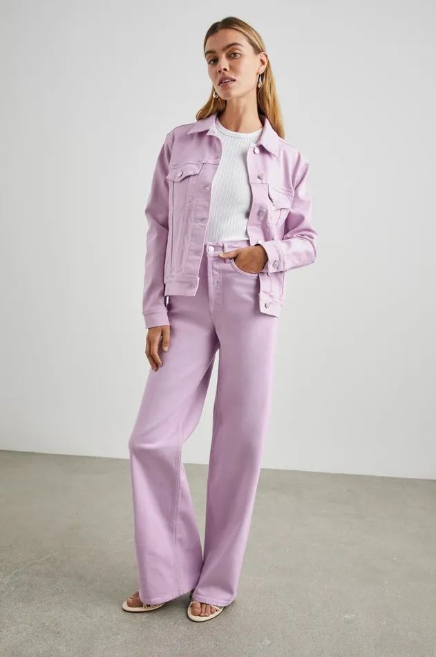 Denim Women Rails Mulholland Jacket Lilac