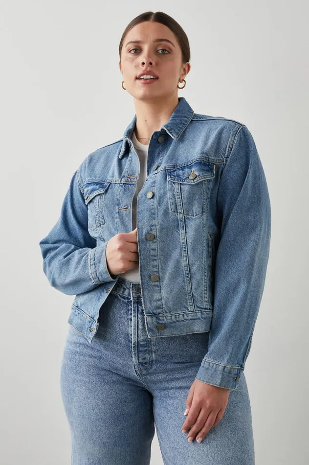 Denim Women Rails Mulholland Jacket Original Blue