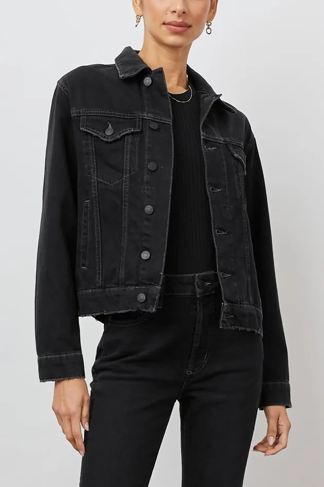 Denim Women Rails Mulholland Jacket Tarmac