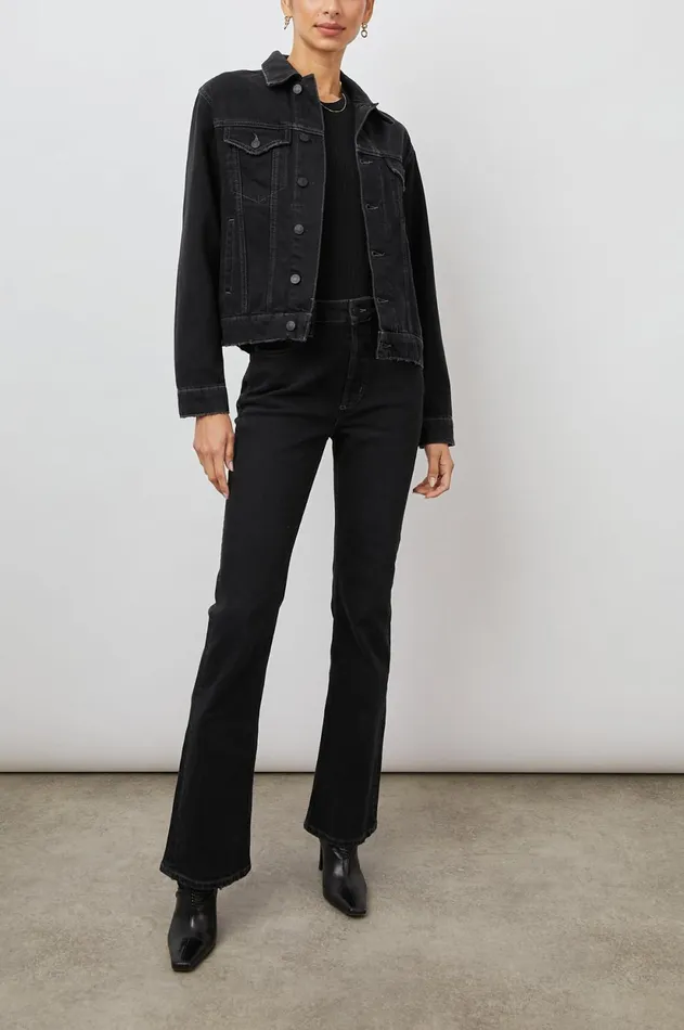 Denim Women Rails Mulholland Jacket Tarmac