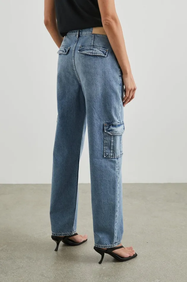 Denim Women Rails Speedway Cargo Pant Breezy Blue