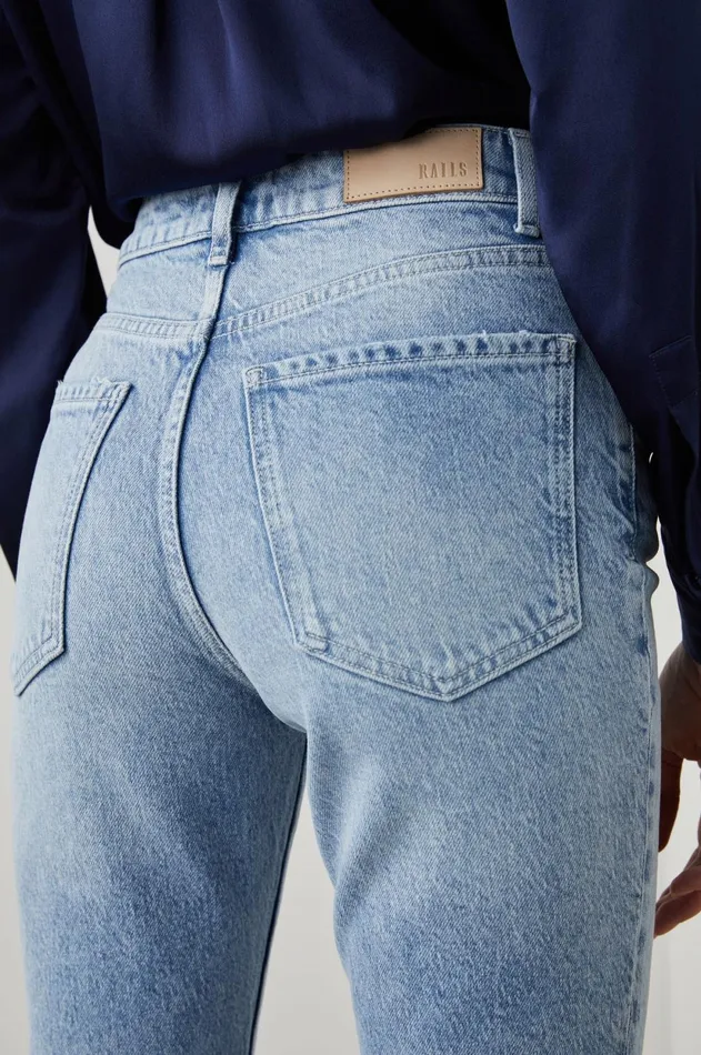 Denim Women Rails Sunset Crop Slim Flare Snowbird
