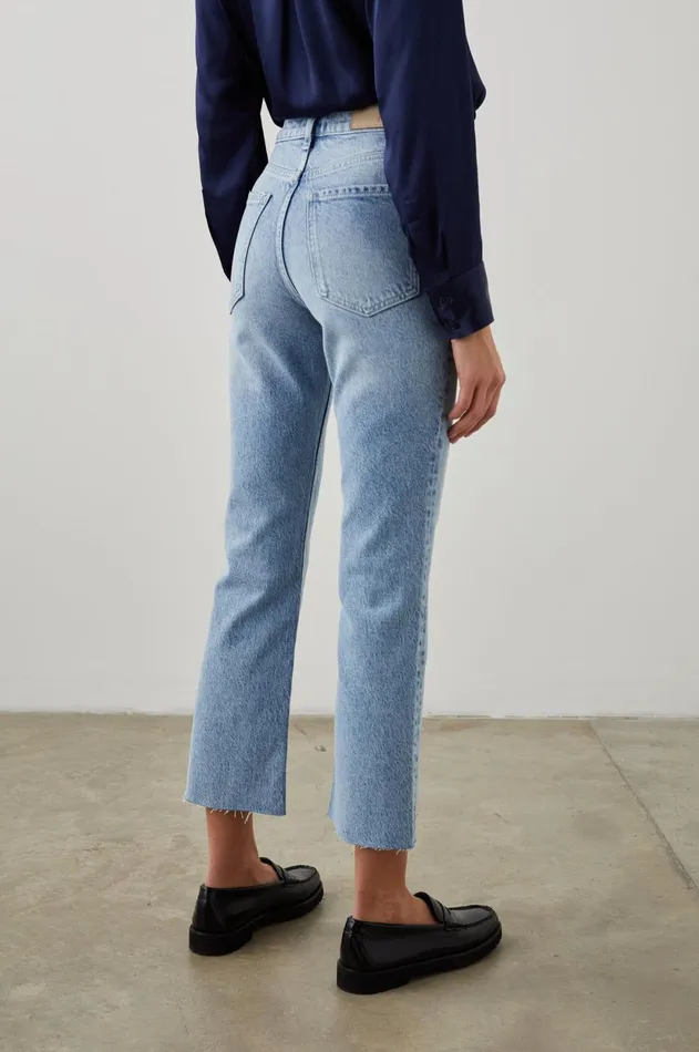 Denim Women Rails Sunset Crop Slim Flare Snowbird