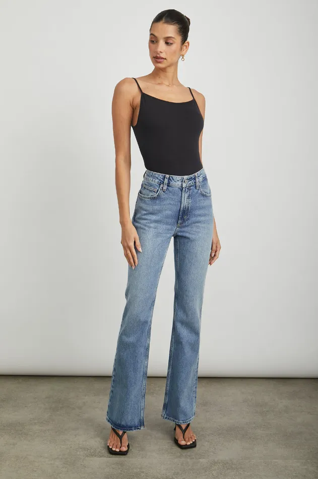 Denim Women Rails Sunset Slim Flare Cascade