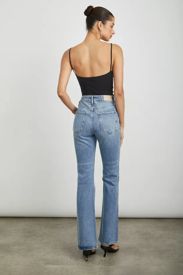 Denim Women Rails Sunset Slim Flare Cascade