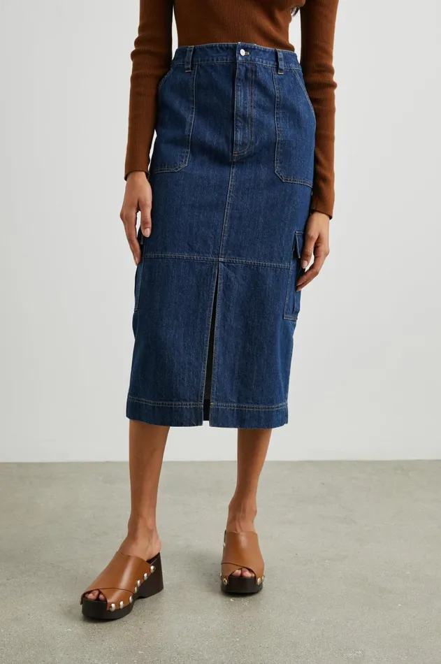 Denim Women Rails Tasha Skirt Raw Denim