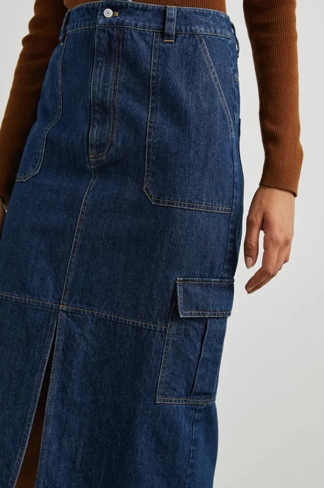 Denim Women Rails Tasha Skirt Raw Denim