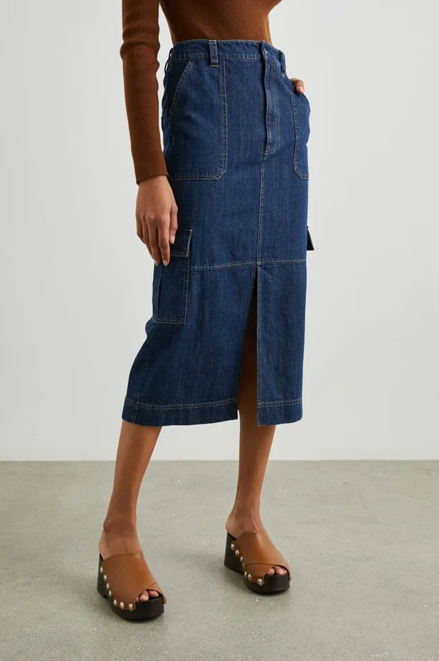 Denim Women Rails Tasha Skirt Raw Denim