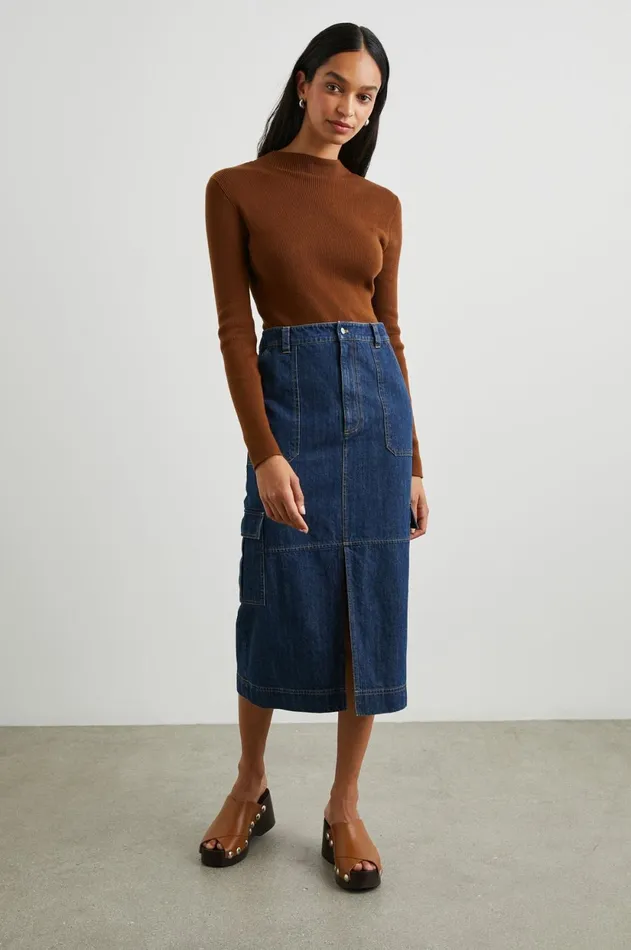 Denim Women Rails Tasha Skirt Raw Denim