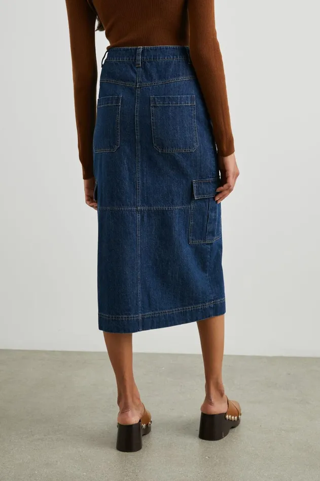 Denim Women Rails Tasha Skirt Raw Denim