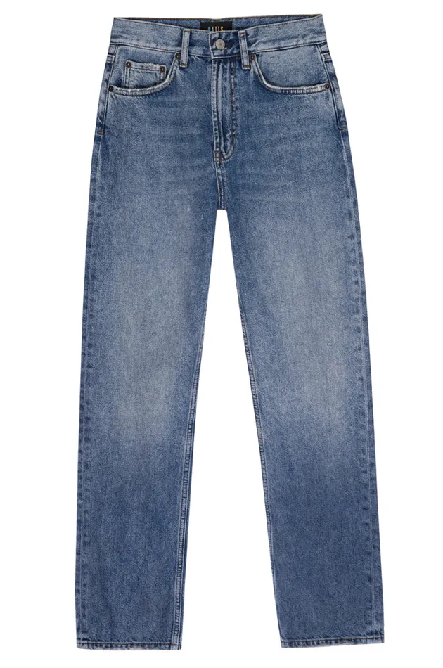 Denim Women Rails Topanga Straight Zephyr Blue