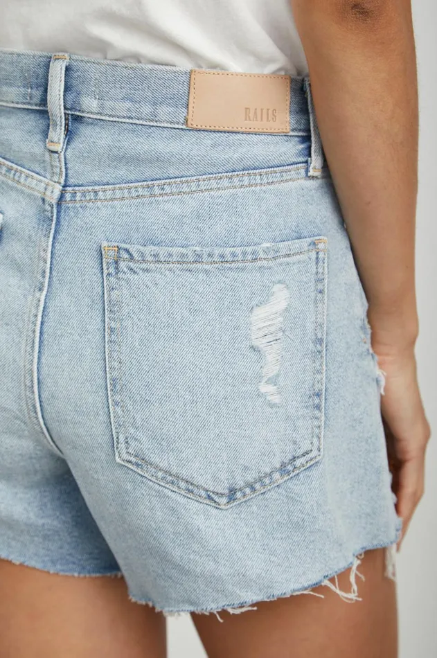 Denim Women Rails Zuma Short Cloud Stone Distress