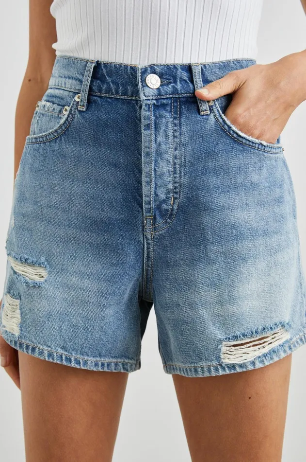 Denim Women Rails Zuma Short Mojave Distress