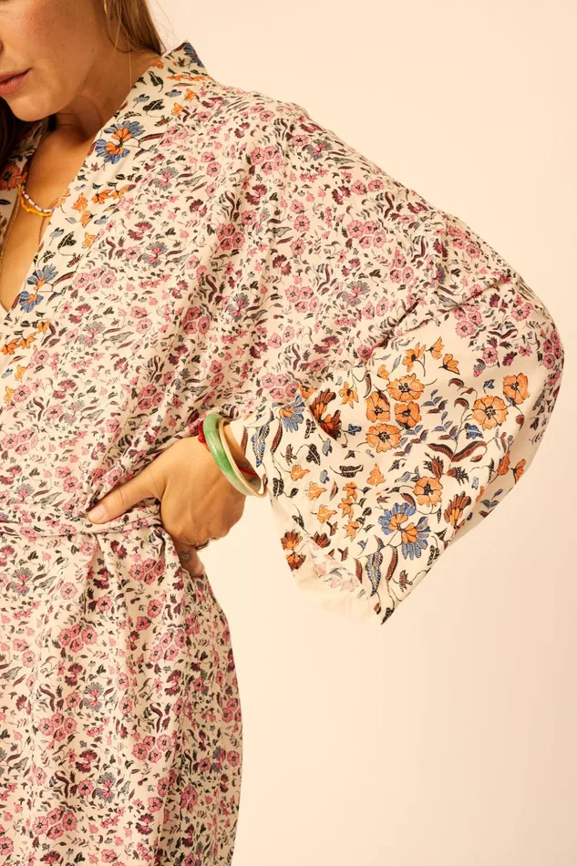 Diane Long Robe Petite Fleur Rose Women Natalie Martin Dresses
