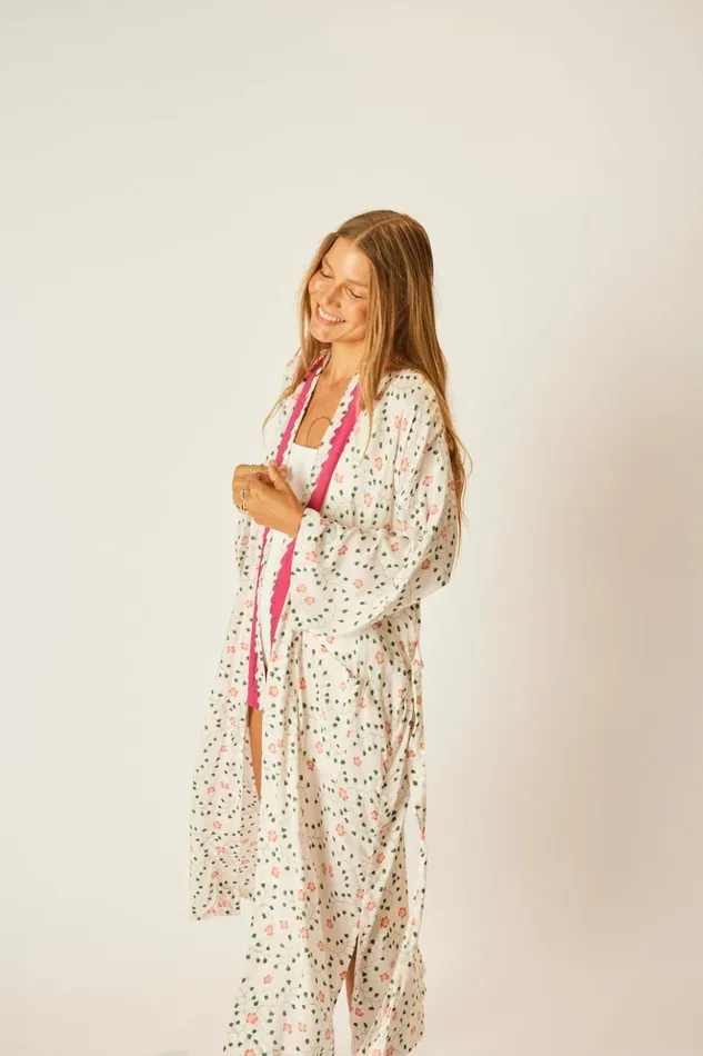 Diane Long Robe Pinwheel Cotton Women Natalie Martin Dresses Diane Long Robe Pinwheel Cotton Women Natalie Martin Dresses