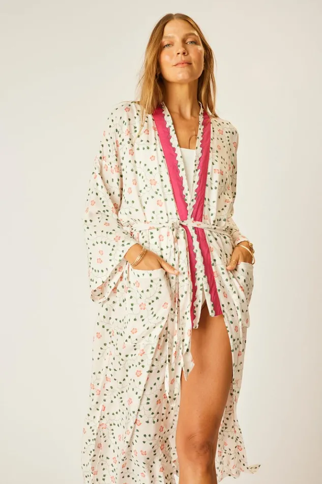 Diane Long Robe Pinwheel Cotton Women Natalie Martin Dresses Diane Long Robe Pinwheel Cotton Women Natalie Martin Dresses