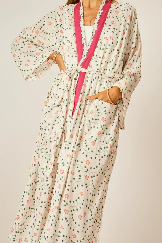 Diane Long Robe Pinwheel Cotton Women Natalie Martin Dresses Diane Long Robe Pinwheel Cotton Women Natalie Martin Dresses