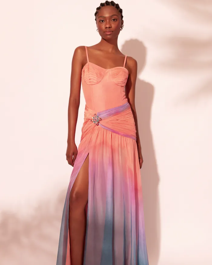 Dresses and Jumpsuits Women Patbo Degrade Long Dress Degrade