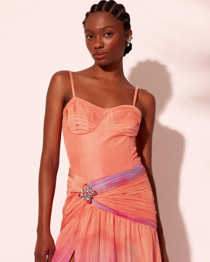 Dresses and Jumpsuits Women Patbo Degrade Long Dress Degrade