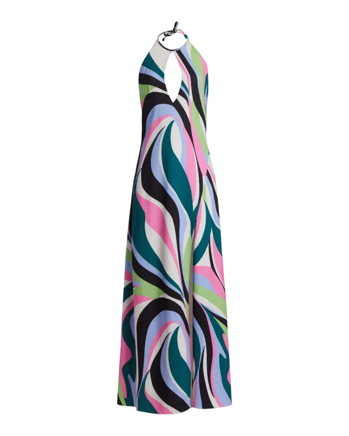 Dresses and Jumpsuits Women Patbo Delos Keyhole Maxi Dress Black Multi