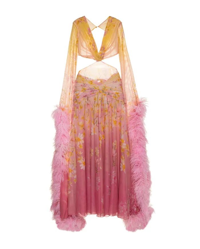 Dresses and Jumpsuits Women Patbo Floral Long Dress Yellow