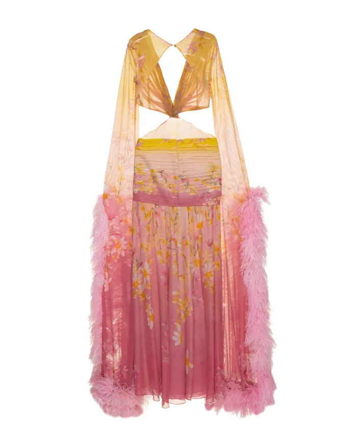 Dresses and Jumpsuits Women Patbo Floral Long Dress Yellow