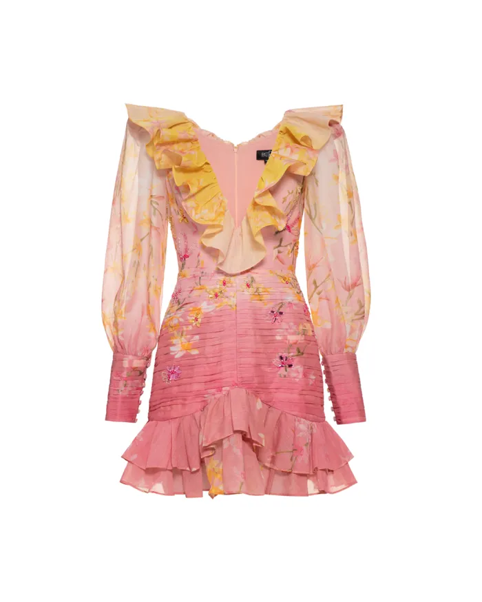 Dresses and Jumpsuits Women Patbo Floral Mini Dress Yellow