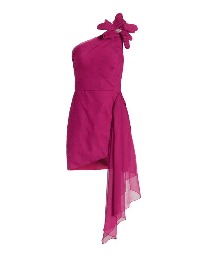 Dresses and Jumpsuits Women Patbo Flower Appliqu Mini Dress Pink